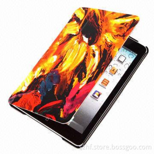 Sunflower leather case for iPad